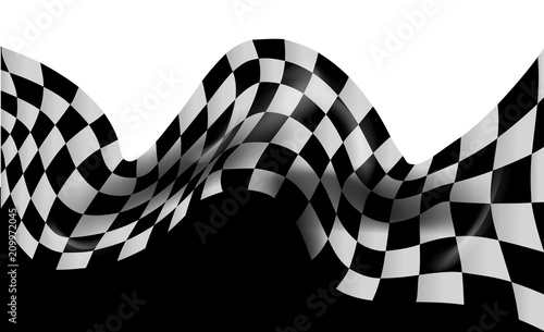 race flag checkered waving flag background