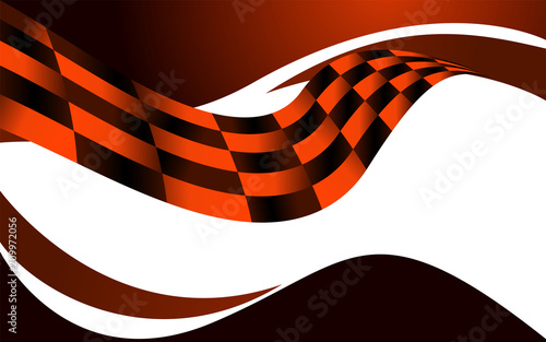 race flag checkered waving flag background