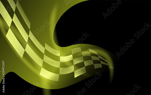 race flag checkered waving flag background