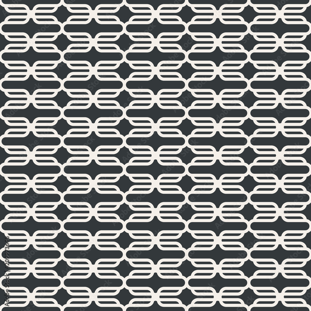 Line symbol seamless abstract pattern monochrome or two colors vector Line symbol seamless abstract pattern monochrome or two colors vector