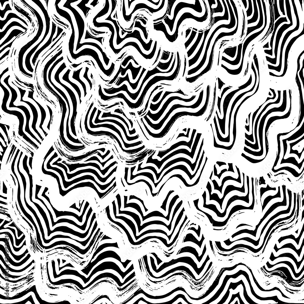 Grunge pattern. Abstract design. Vintage background. Vector.