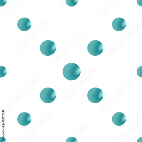 Seamless background with bubbles. Cute Pattern for Postcard, Print, Banner or Poster. Vector Texture in Trendy Style