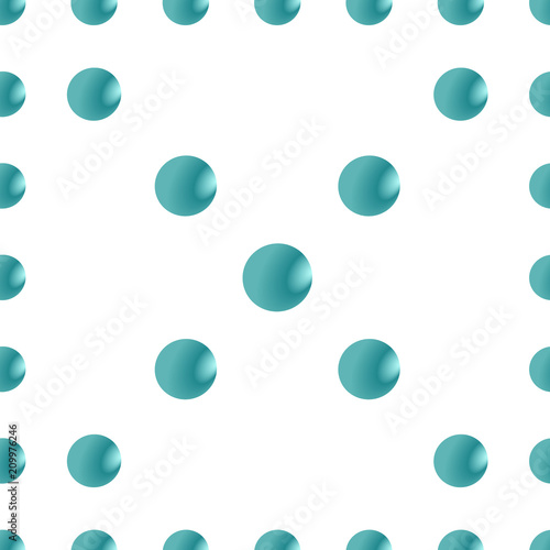 Seamless background with bubbles. Cute Pattern for Postcard, Print, Banner or Poster. Vector Texture in Trendy Style