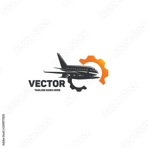 Vector logo of the aircraft.