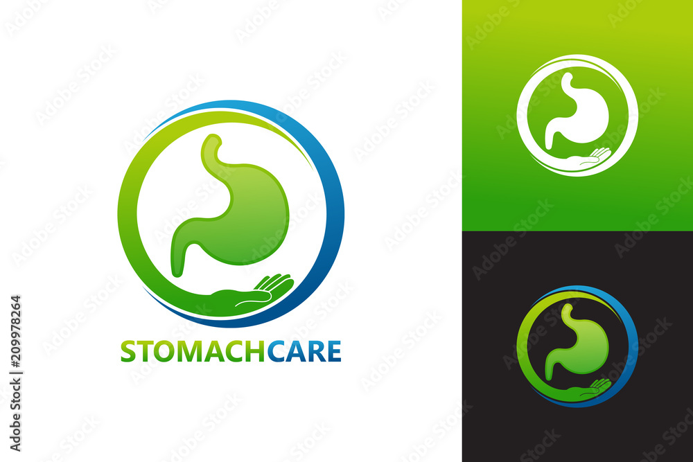 Stomach Care Logo Template Design Vector, Emblem, Design Concept, Creative Symbol, Icon Stomach Care Logo Template Design Vector, Emblem, Design Concept, Creative Symbol, Icon