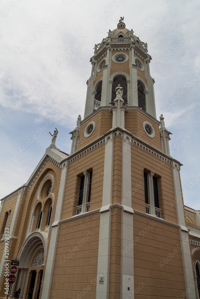 San Francisco de Asis Church in Casco Viejo, Panama City