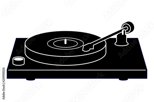 Audio equipment for the music experience. Turntable