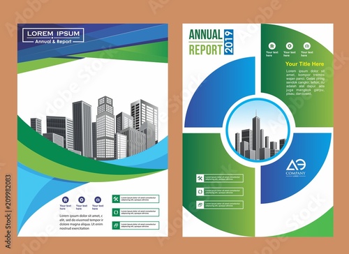 cover, layout, brochure, magazine, catalog for annual report