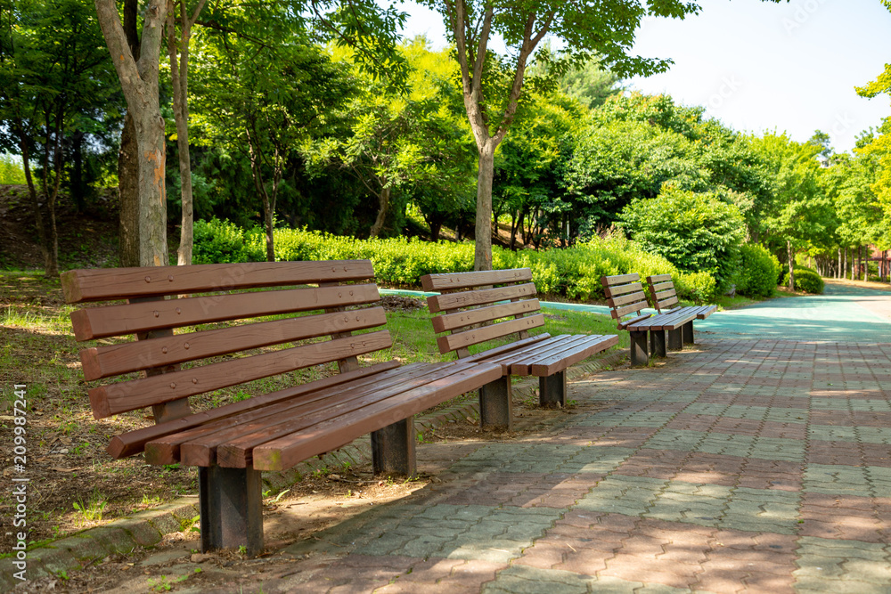 Various public bench Various public bench
