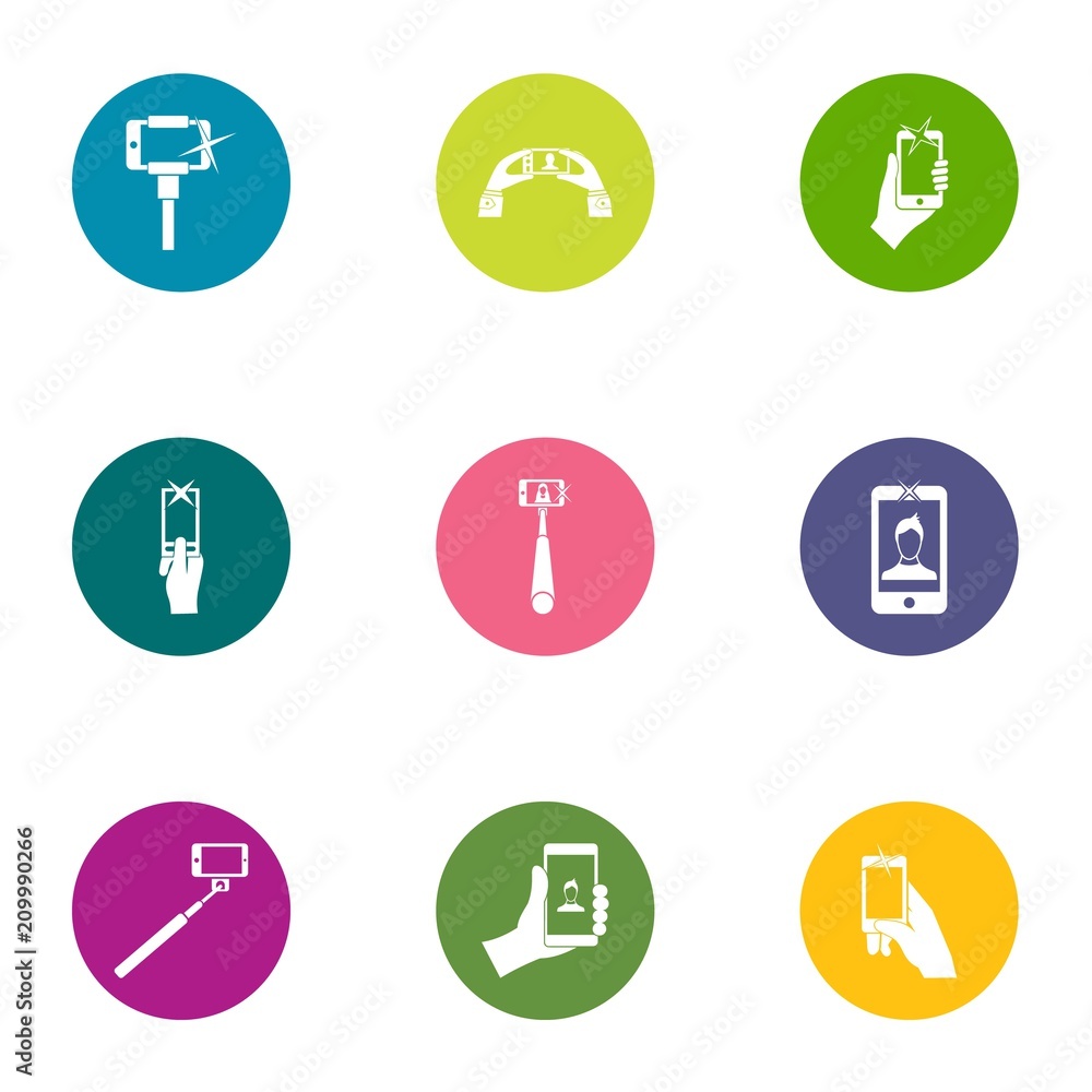 Modern photo icons set. Flat set of 9 modern photo vector icons for web isolated on white background Modern photo icons set. Flat set of 9 modern photo vector icons for web isolated on white background