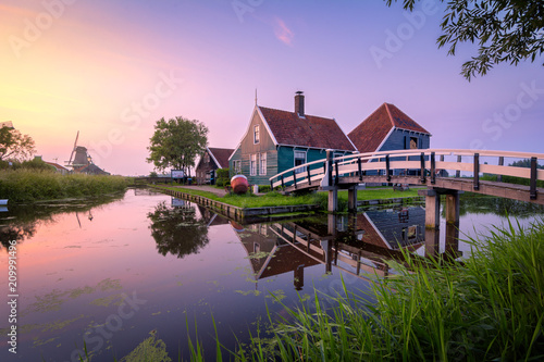 Traditional houses over at the Zaanse Schans