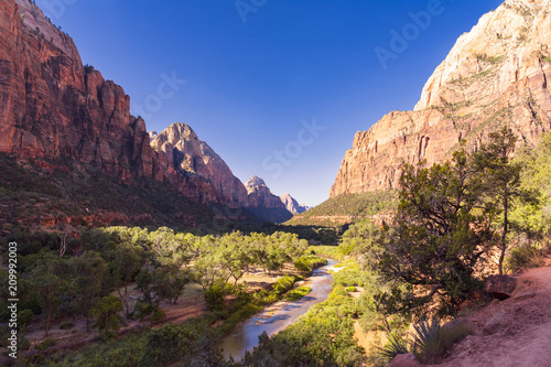 Zion Lazy River Sunrise