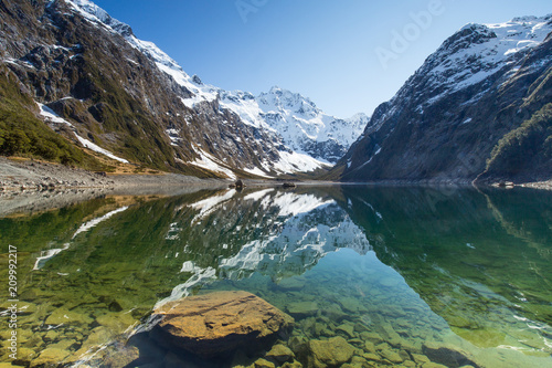 Quadro em tela Lake Marian, Fiordland - Südinsel von Neuseeland