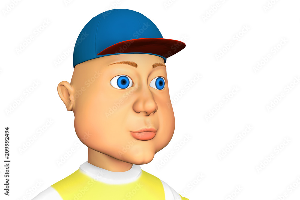 smiling comic man smiling comic man
