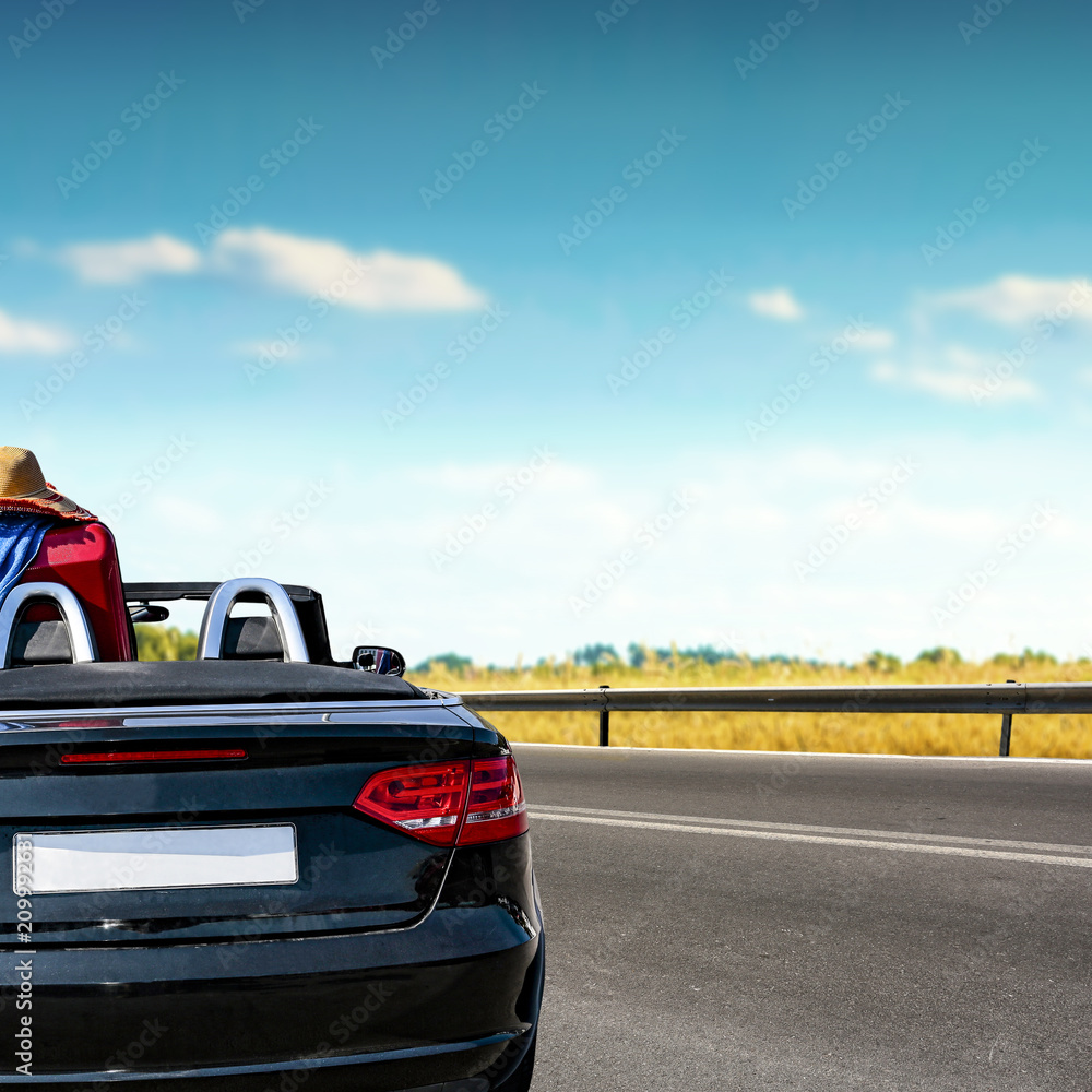Fototapeta premium summer car 