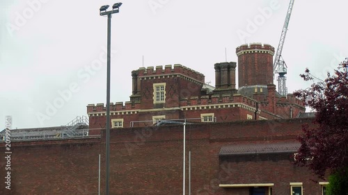 Reading Prision - front close up, England