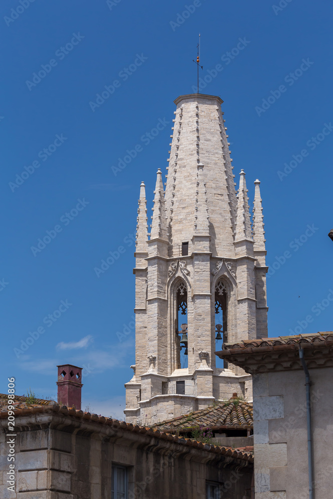 Landmark from a spanish town Gerona