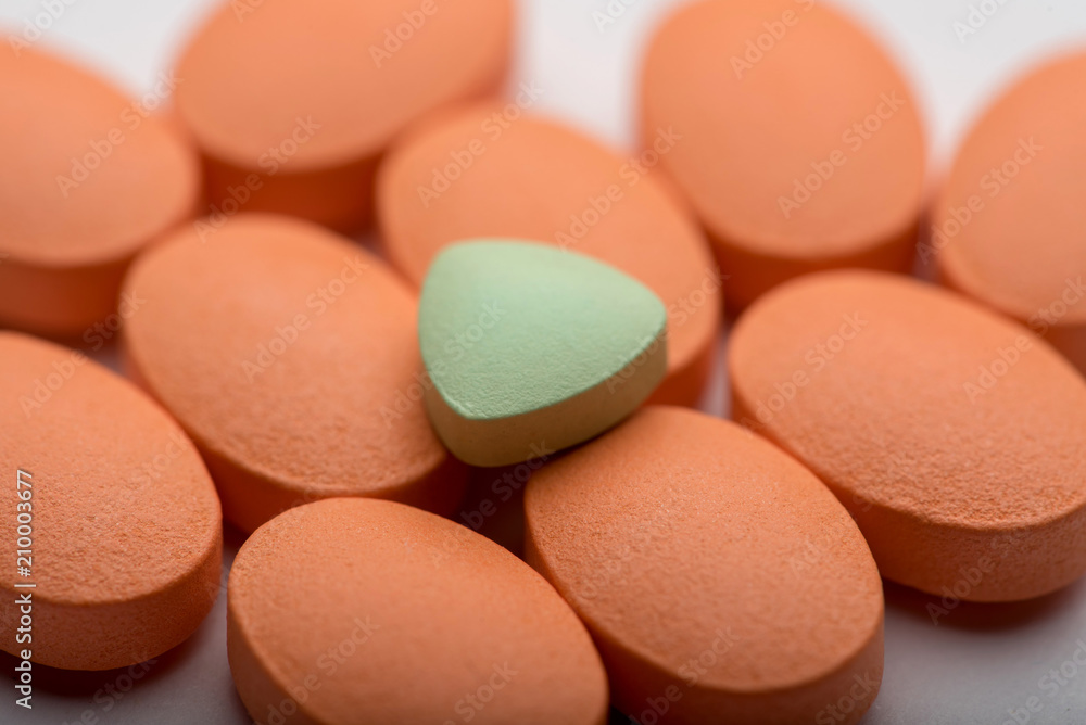 Pharmacy theme. Isolated Pills on white. Pharmacy theme. Isolated Pills on white.