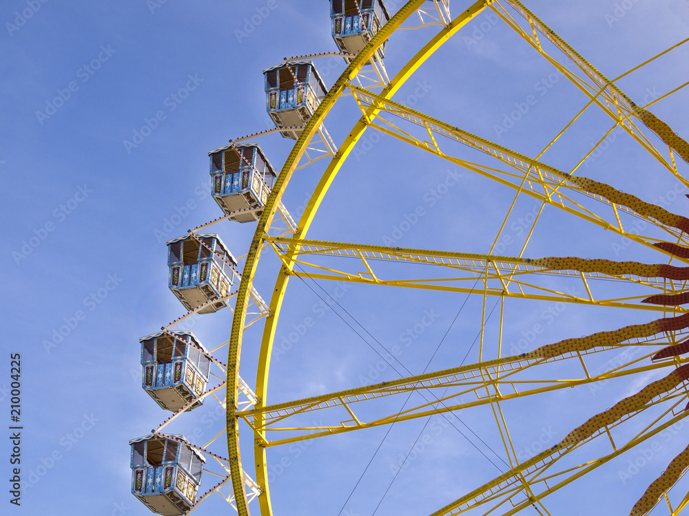Ferris wheel at the Oktoberfest, Munich, Germany