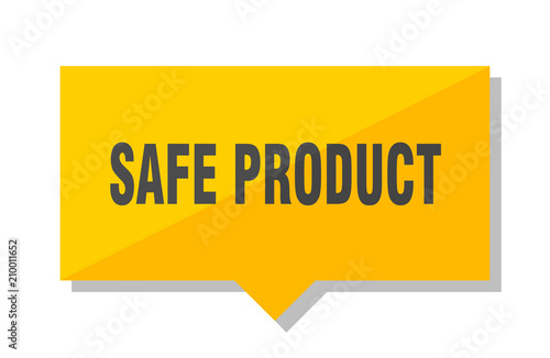 safe product price tag