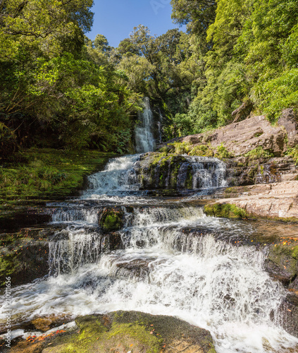 McLean Fallsin the Caitlins forest park, South Island, New Zealand