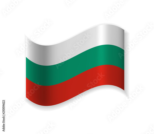 Free Download The Flag Of Bulgaria. Country on the black sea. Europe vector illustration. - GFXLoad
