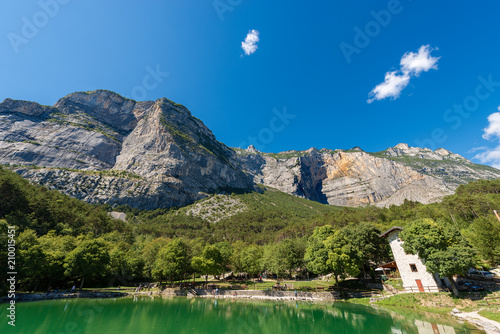Small Alpine Lake (Bagattoli) - Sarca Valley Trentino Italy