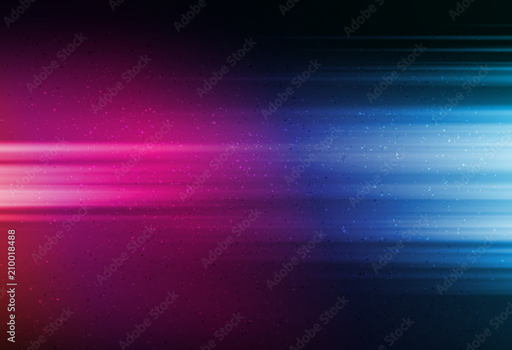 Obraz premium Abstract vector background, color light