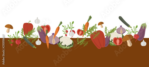 ortaggi, verdure, icone, simboli