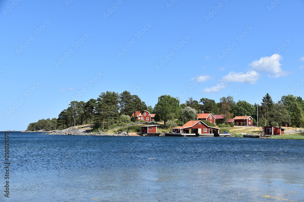 Fototapeta premium Schweden Wimpel