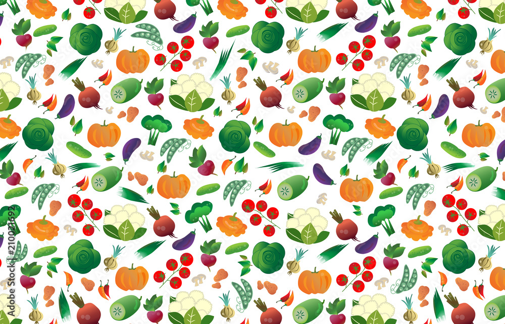 Background of different vegetables Background of different vegetables