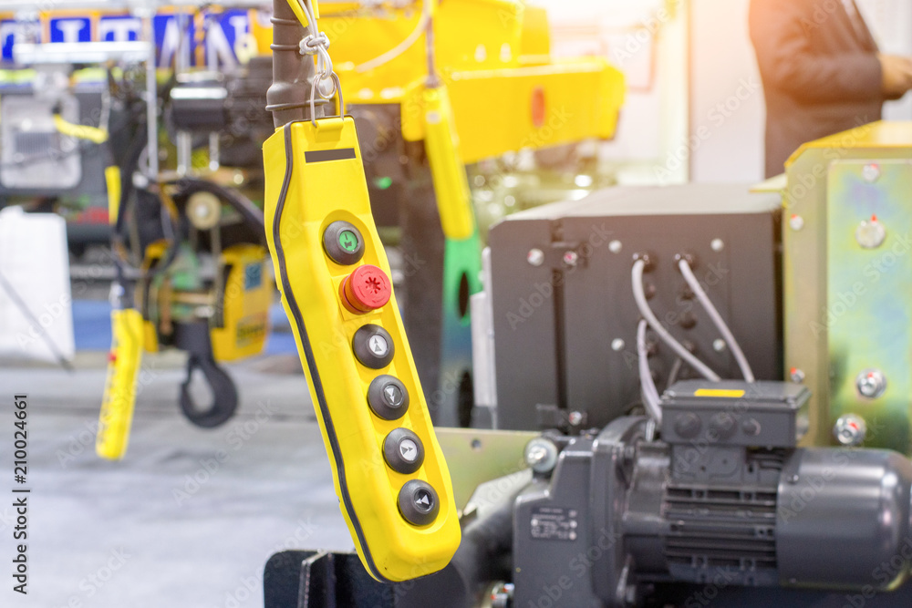 Movement remote control pendant switch for overhead crane in the factory Movement remote control pendant switch for overhead crane in the factory