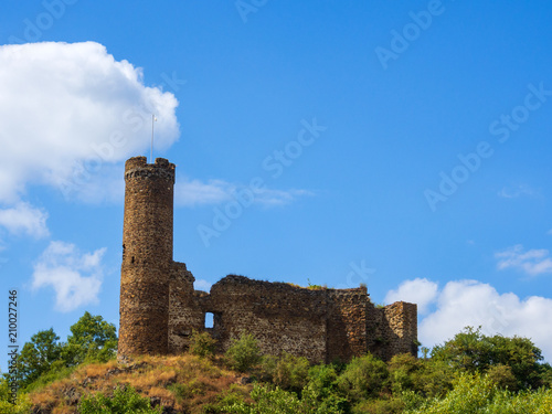 Ruine der Burg Ardeck bei Diez photo