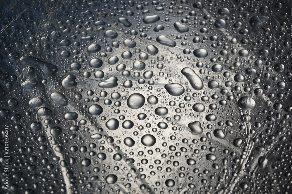water drops on metal surface texture background water drops on metal surface texture background