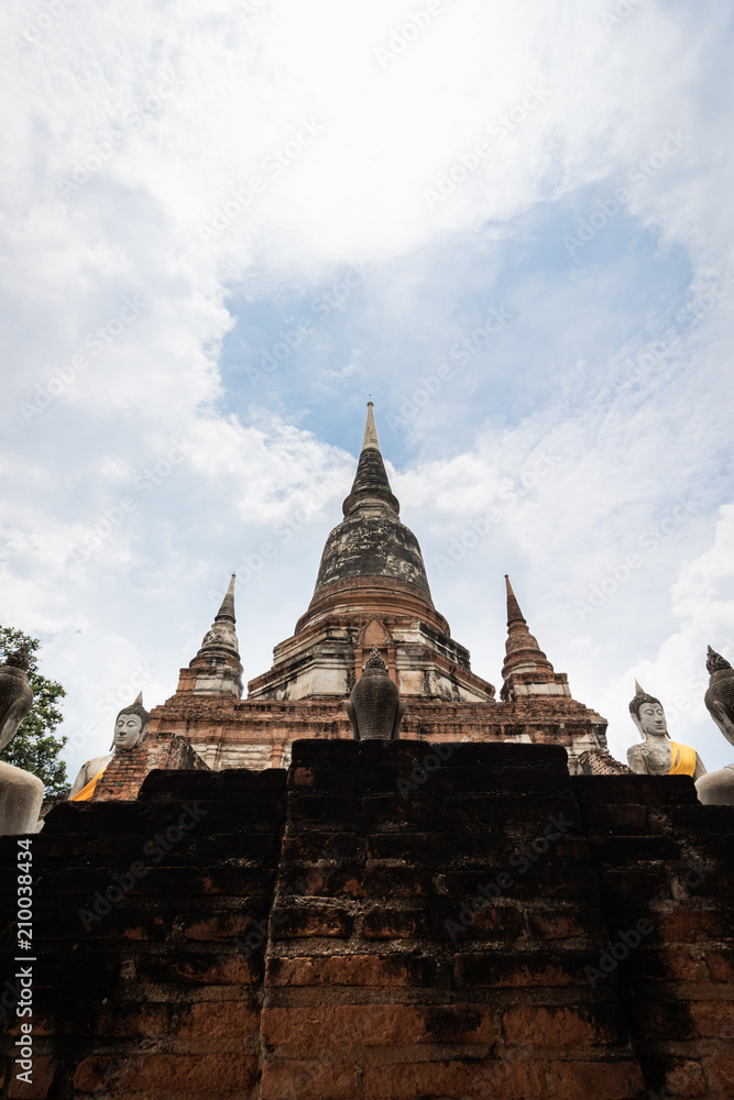 Wat Yai Chai Mongkhon in Ayutthaya, Thailand  ancient architecture asia buddha buddhism
