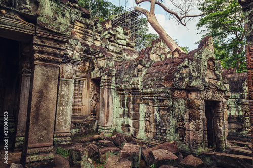 Ancient and majestic temple of Preah Khan. © lizavetta