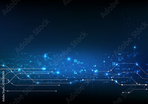 vector abstract background technology electronic illustration communication data
