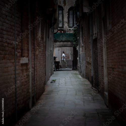 Streets and canals, Venice Italy