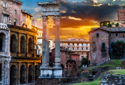 Photography Rome at Sunset