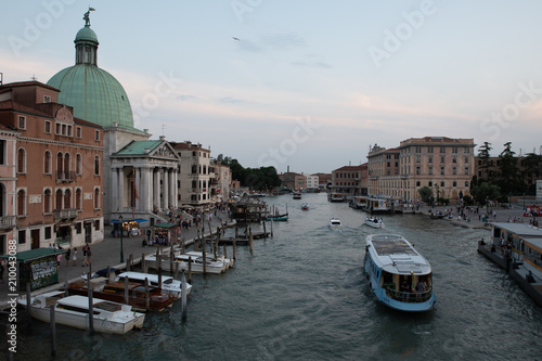 Streets and canals, Venice Italy