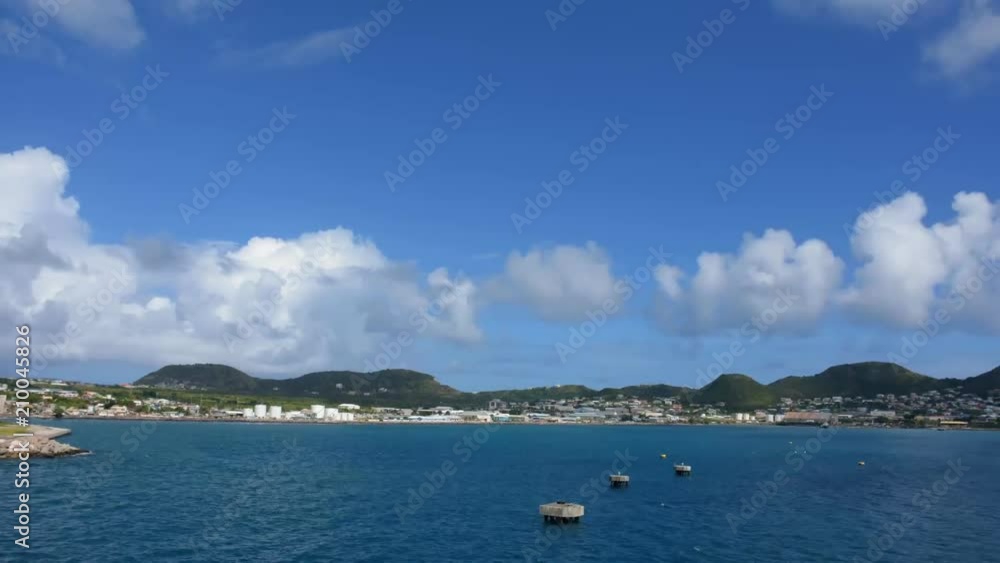 St. Kitts Bay Timelapse, panning left to right. St. Kitts Bay Timelapse, panning left to right.