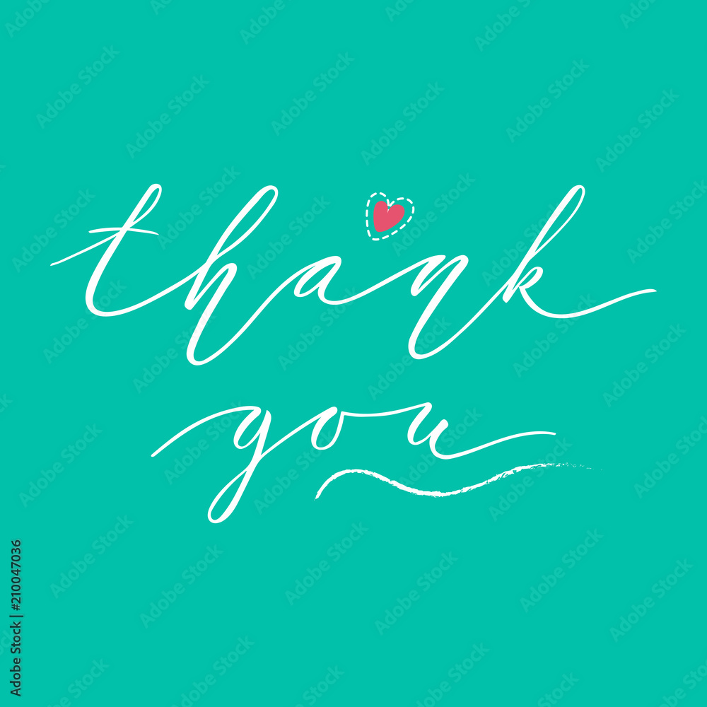 thank you lettering thank you lettering