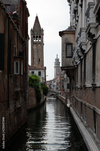 Canals and boats, Venice Italy