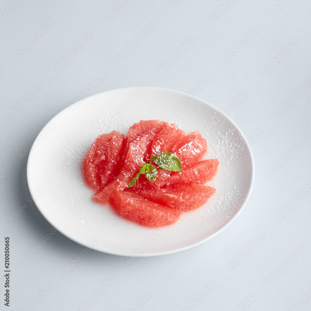 Japanese citrus fruit dessert