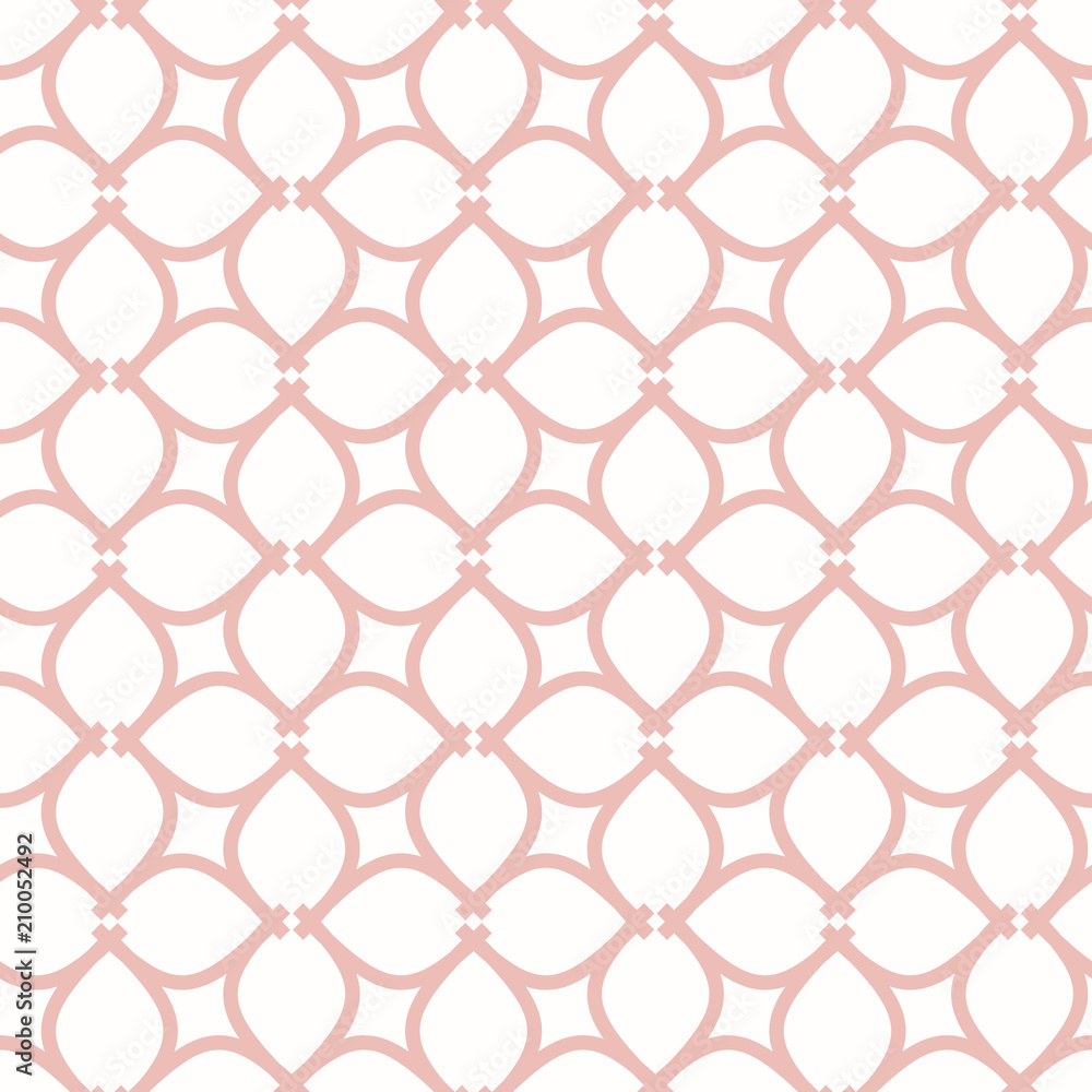 Seamless pink ornament. Modern background. Geometric modern pattern Seamless pink ornament. Modern background. Geometric modern pattern