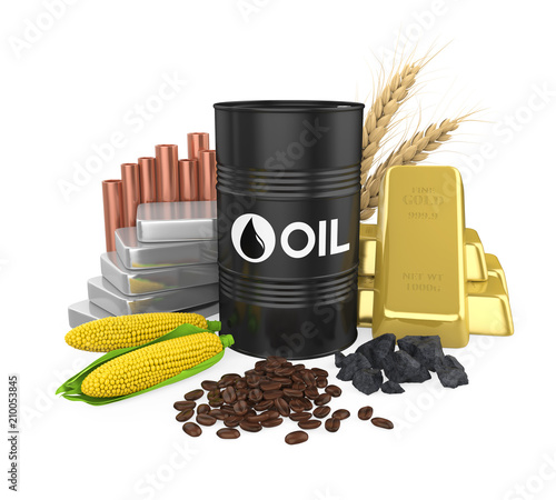 Commodities - Oil, Gold, Silver, Copper, Corn, Coal, Wheat and Coffee Beans