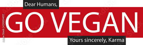 Go vegan