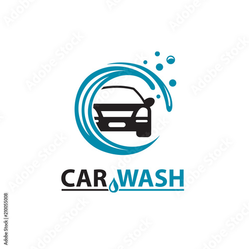 car wash service icon isolated on white background