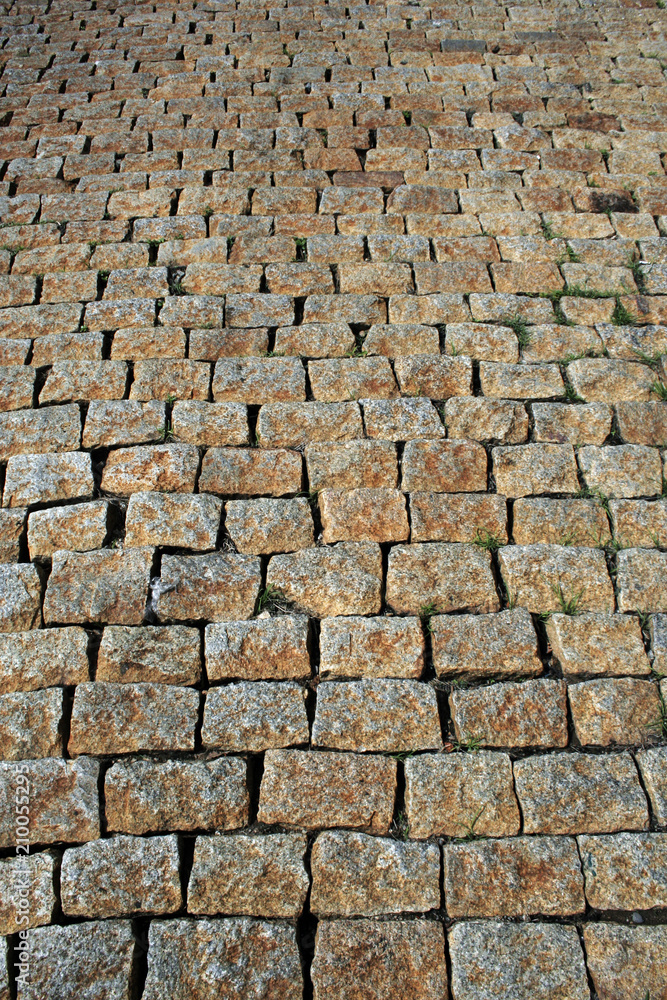 Paving stones from the streets of Santana de Parnaíba São Paulo Brazil Paving stones from the streets of Santana de Parnaíba São Paulo Brazil