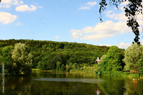 Der Seilersee in Iserlohn im Sauerland photo